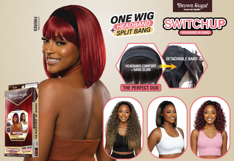 One Wig, Multiple Looks: Meet Brown Sugar Switch Up