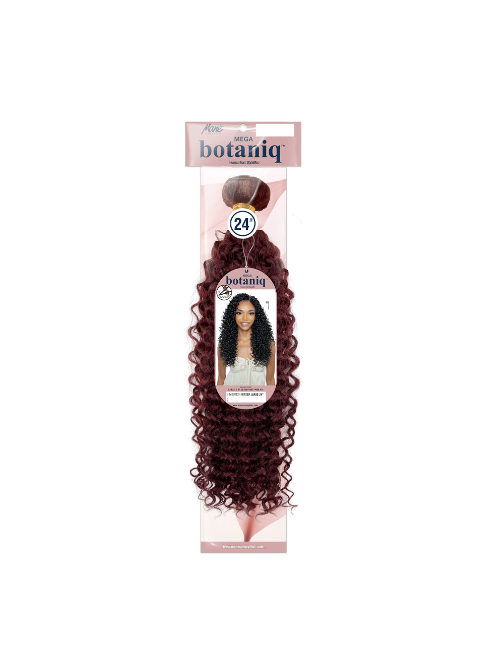 MEGA botaniq Human Hair StyleMix MBWT24-WATER WAVE 24"