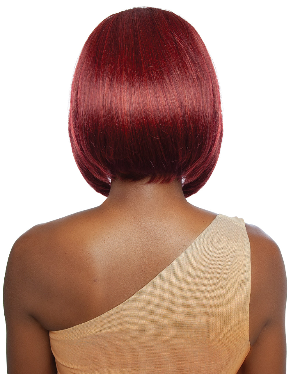 [Brown Sugar] Human Hair Blend Classic Full Wig Glueless Full Cap Throw ON! Style ON! POINT! - BSFW101