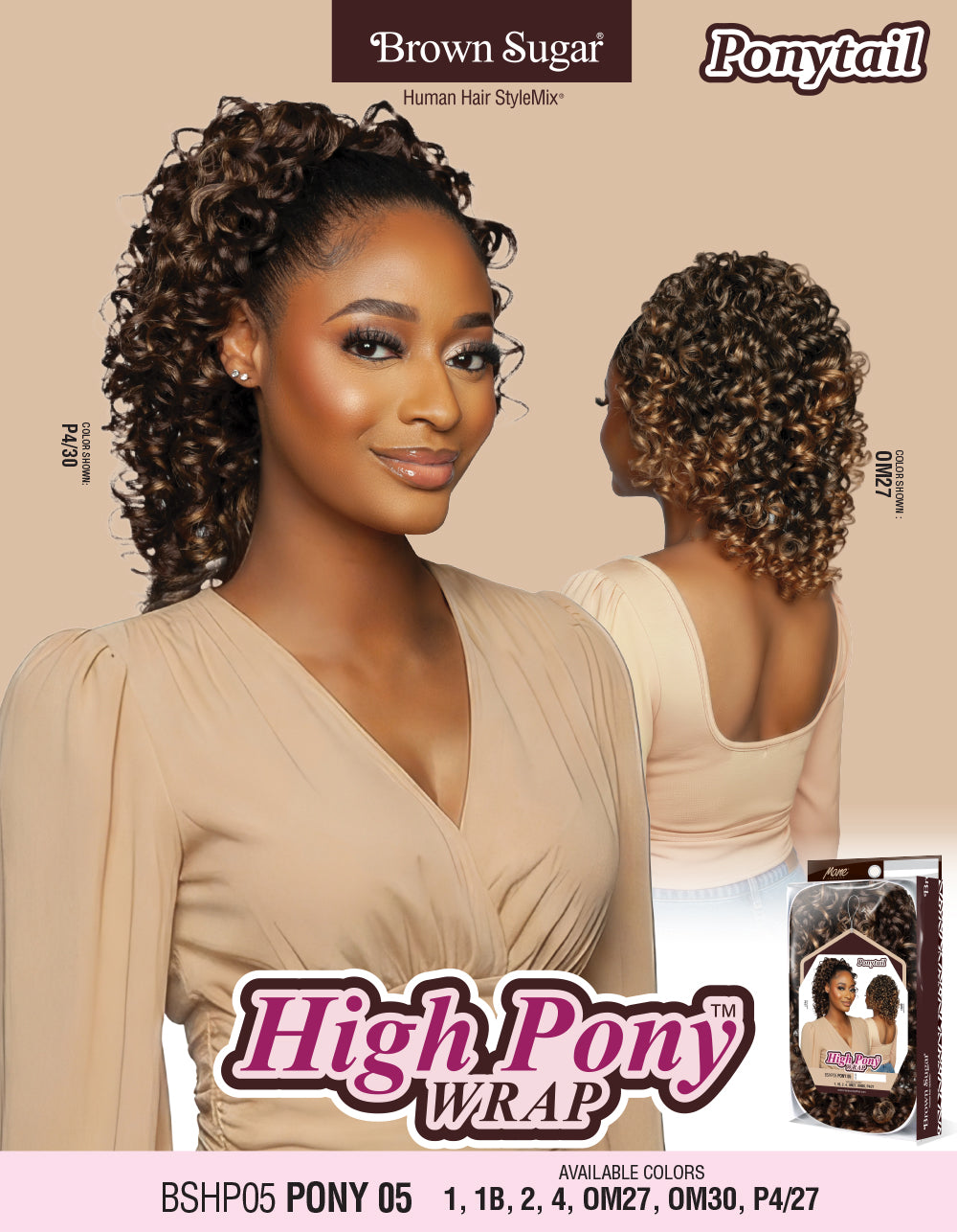 [High Pony] Brown Sugar High Pony Tail - BSHP05 PONY 05