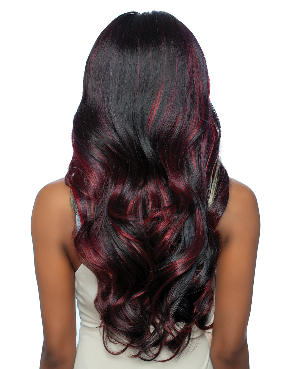 [Brown Sugar] Skinbond Lace Human Hair Style Mix HD 13x2x6 Lace Part Wig - BSSB220 13x2x6 LACE CUT 01