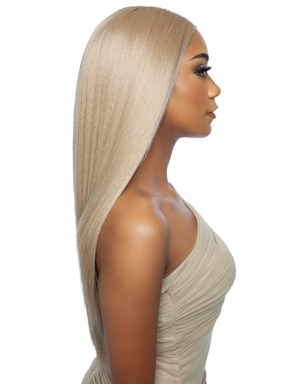 [Brown Sugar] Skinbond Lace Human Hair Style Mix HD 13x2x6 Lace Part Wig - BSSB221 13x2x6 LACE CUT 02