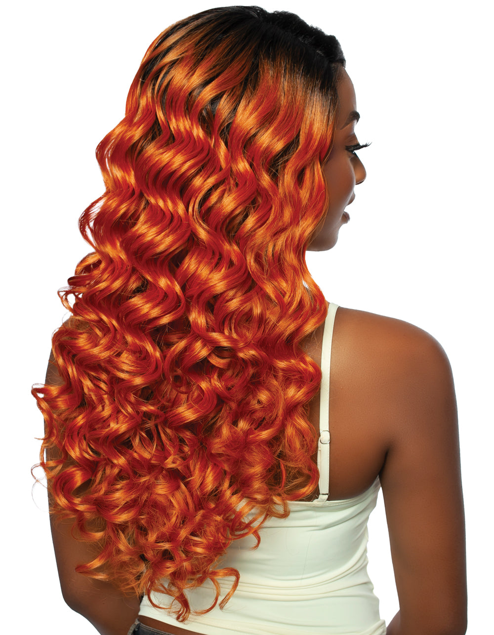 [Brown Sugar] SkinBond Lace Pre-Cut Sweet Fab Lace Front Wig - BSSB228 HD 13"+4" LACE 02