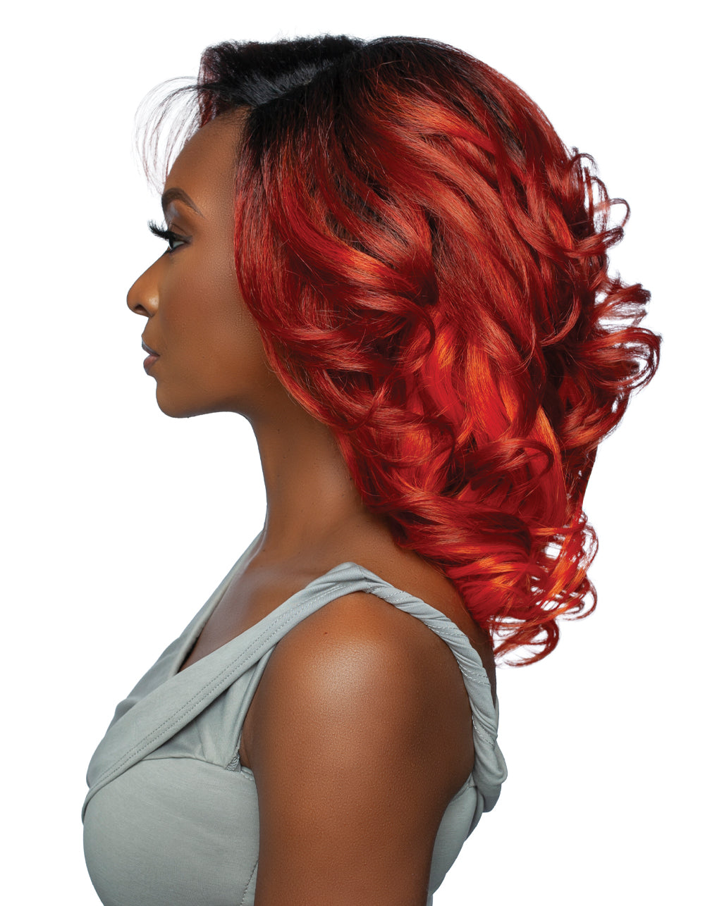 [Brown Sugar] SkinBond Lace Pre-Cut Sweet Fab Lace Front Wig - BSSB234 HD 13"+4" LACE 08