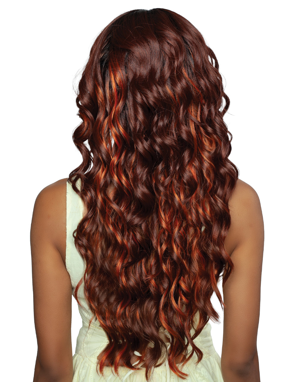 [Brown Sugar] Skinbond Lace Human Hair Blend Glueless HD Lace Wig - BSSB239-HD 13X7 LACE SKIN 03
