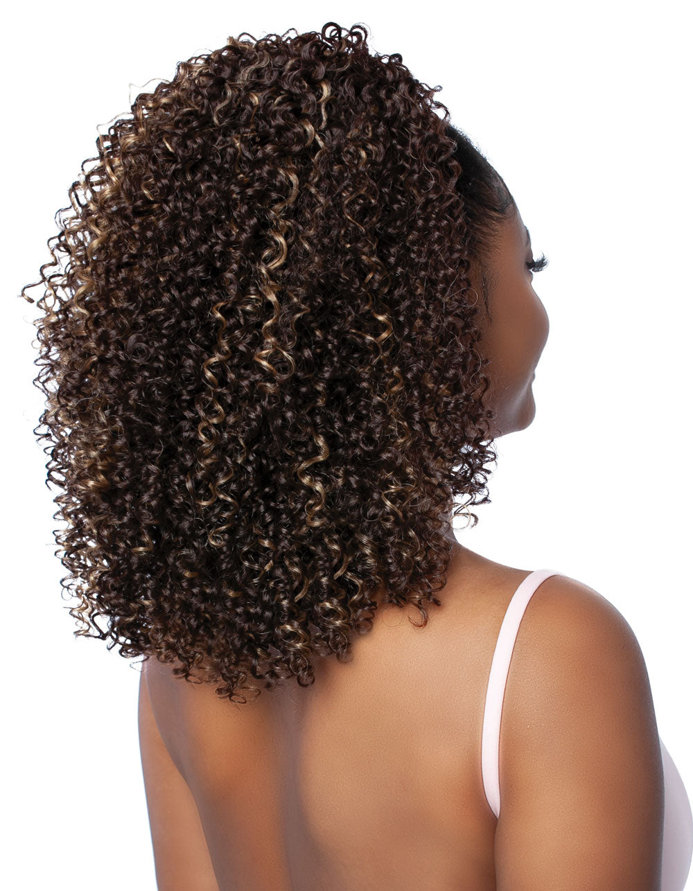[Brown Sugar] Human Hair StyleMix Half Wig Brown Sugar Glueless Sugar Coat BSSC102 Sugar 02
