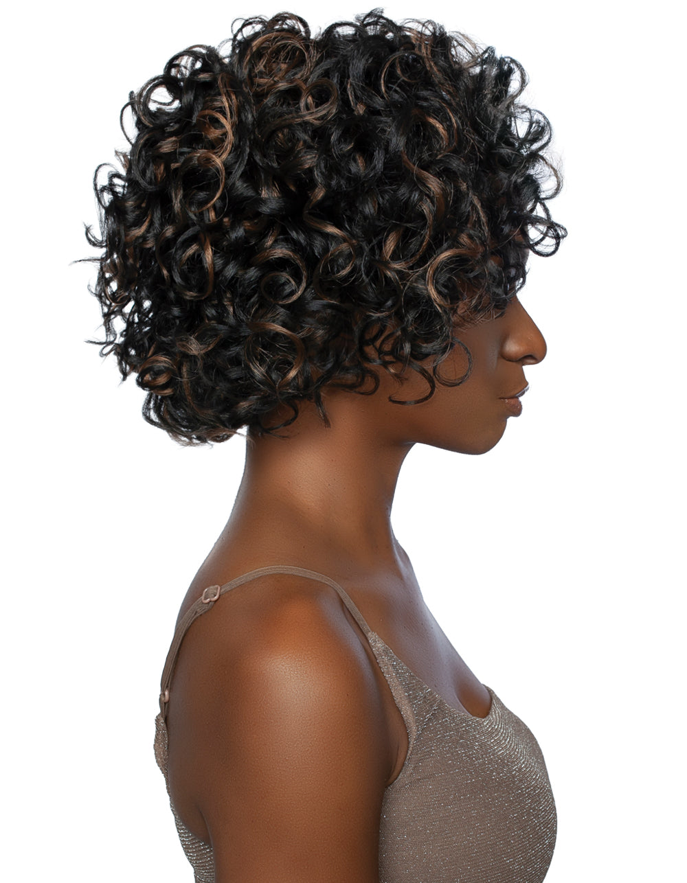 [Brown Sugar] Human Hair StyleMix Half Wig Brown Sugar Glueless Sugar Coat BSSC110 Sugar 10