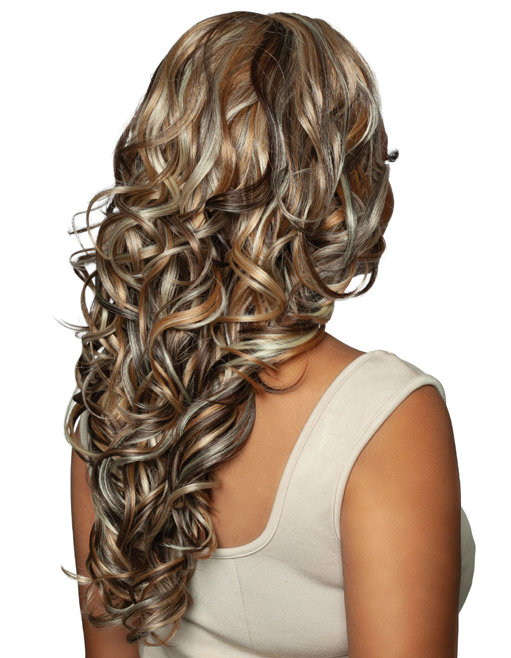[Brown Sugar] Human Hair StyleMix Half Wig Brown Sugar Glueless Sugar Coat BSSC112 Sugar 12