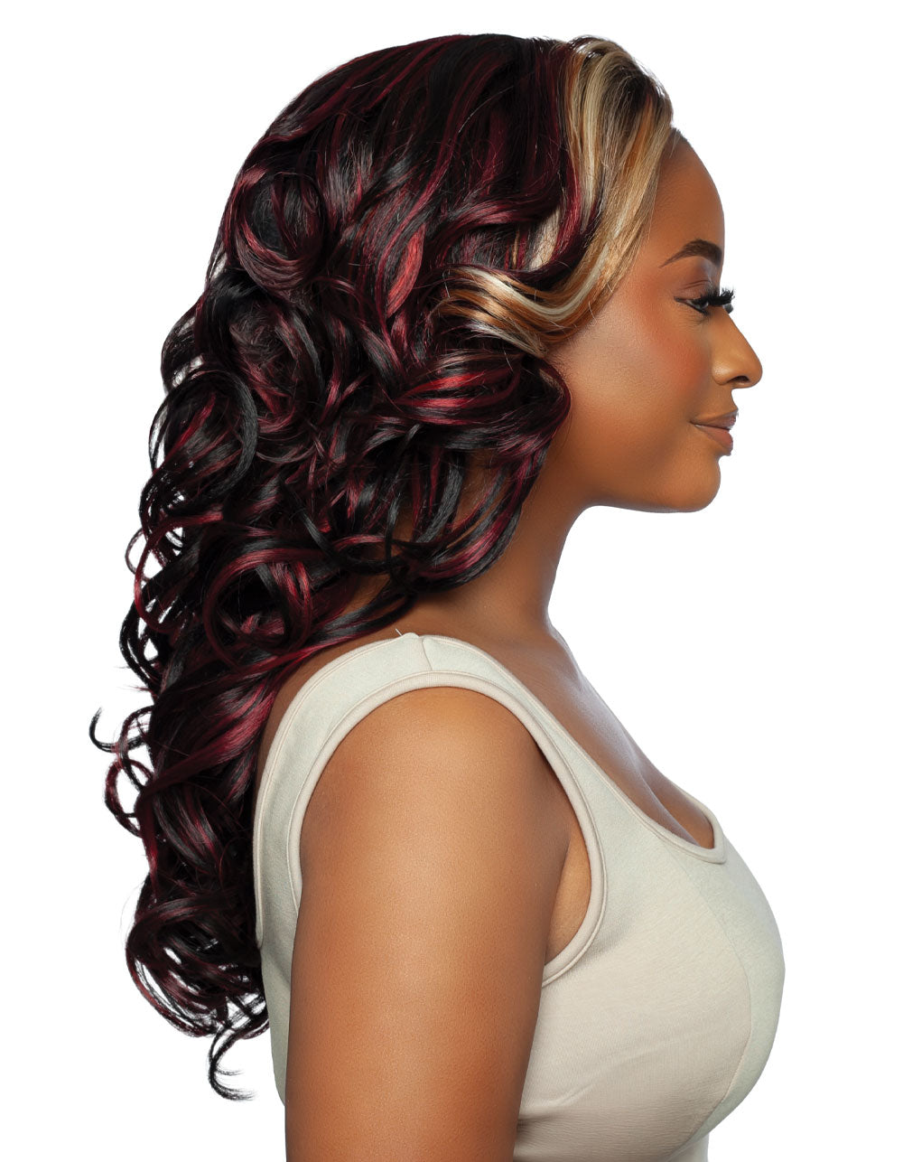 [Brown Sugar] Human Hair StyleMix Half Wig Brown Sugar Glueless Sugar Coat BSSC112 Sugar 12