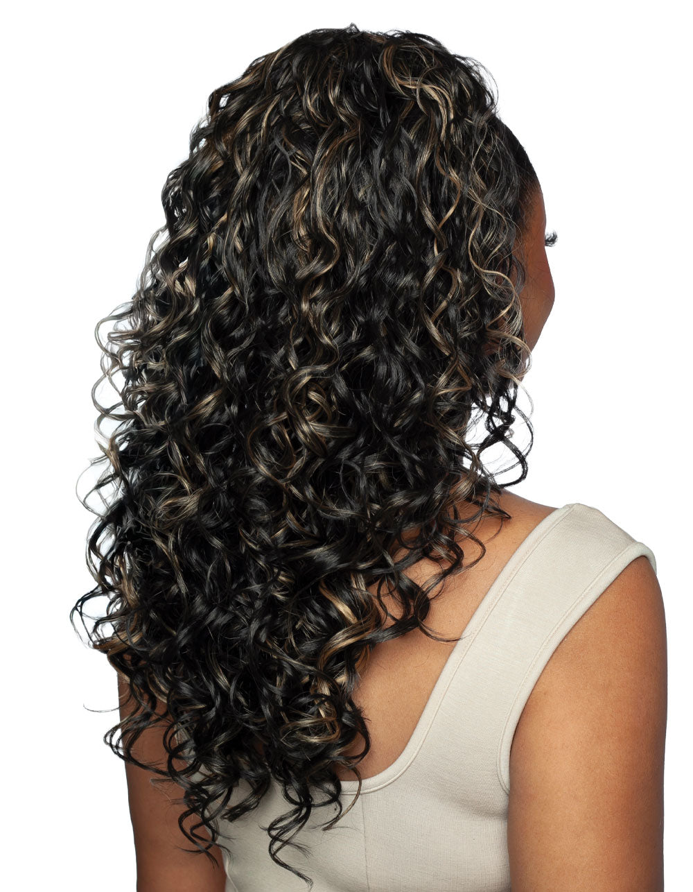 [Brown Sugar] Human Hair StyleMix Half Wig Brown Sugar Glueless Sugar Coat BSSC114 Sugar 14