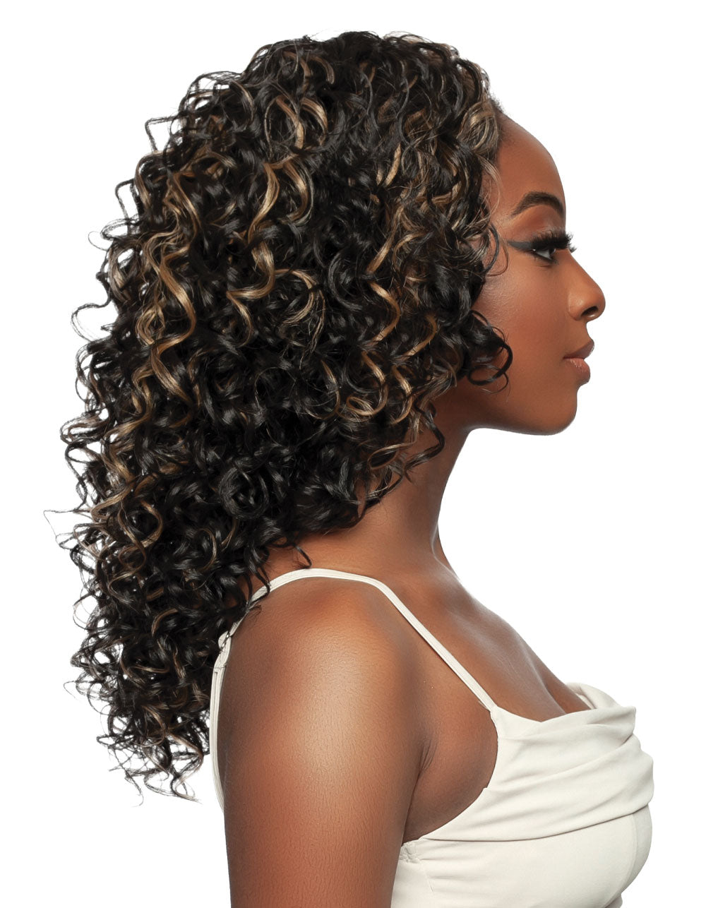 [Brown Sugar] Human Hair StyleMix Half Wig Brown Sugar Glueless Sugar Coat BSSC115 Sugar 15