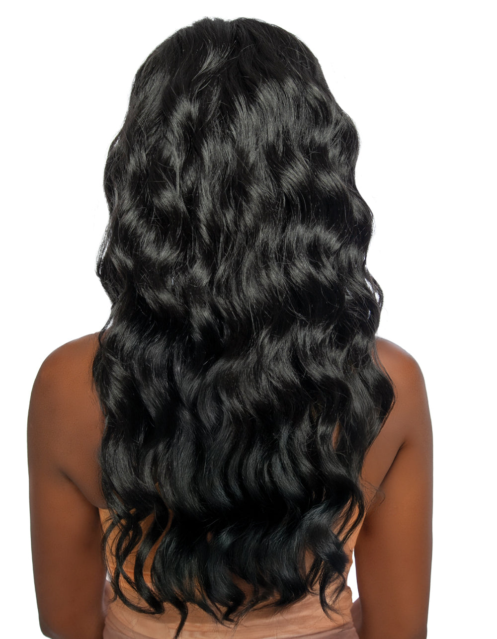 [Brown Sugar] Human Hair Blend Switch Up Headband Wig Glueless Split Bang - BSSU104 Switch Up 04