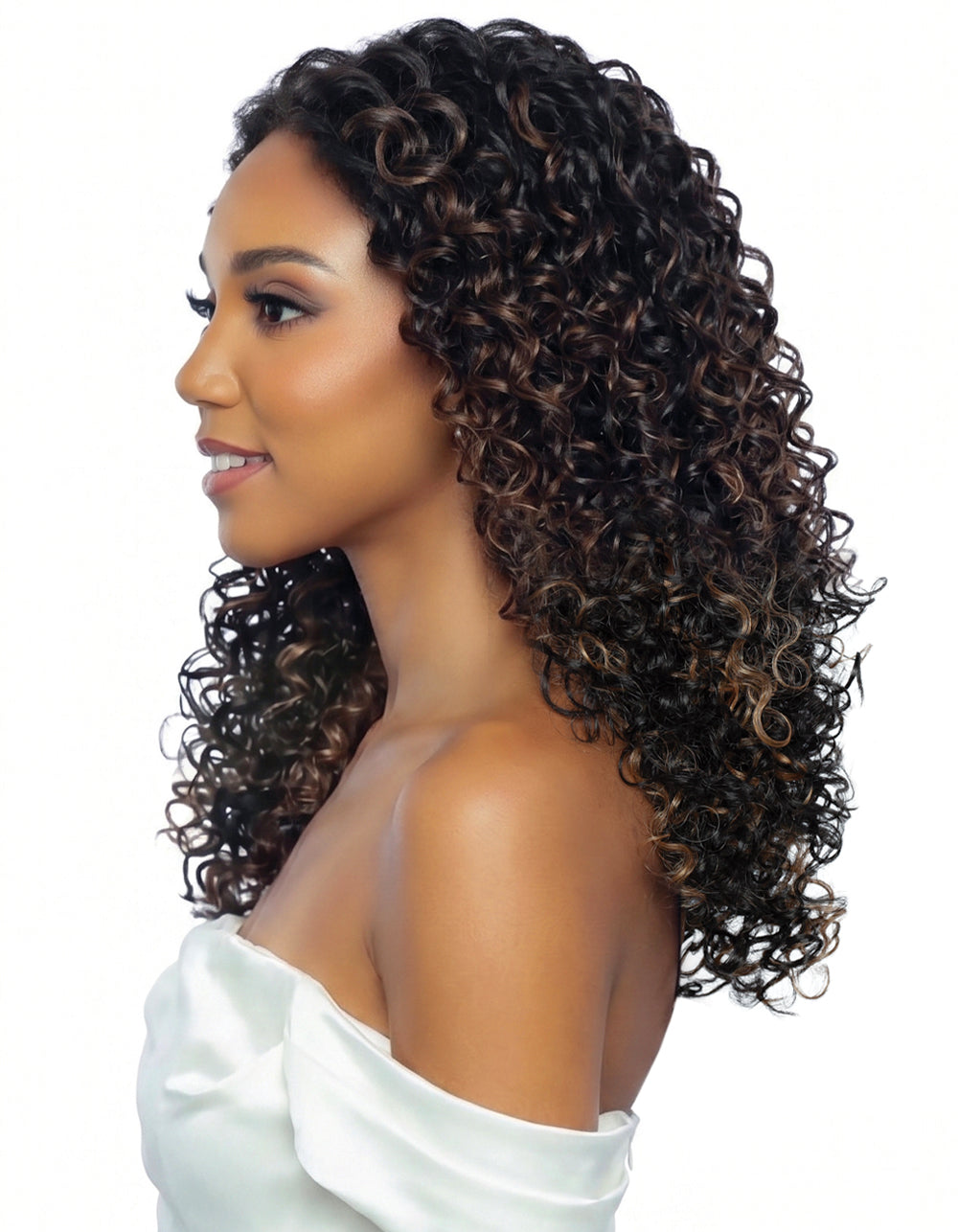 MEGA botaniq Human Hair StyleMix MBBM18-BURMESE CURL 18"
