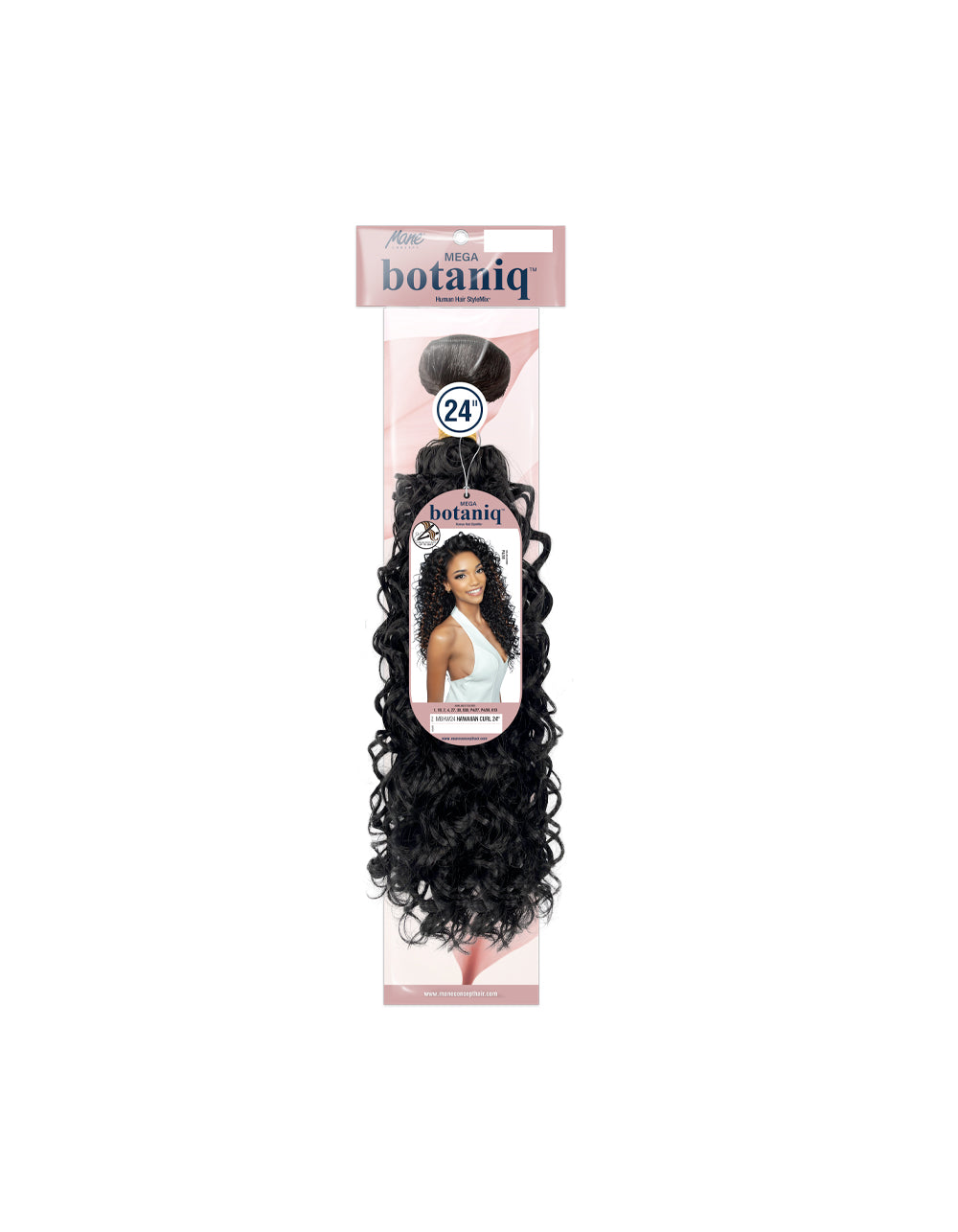 MEGA botaniq Human Hair StyleMix MBHW24-HAWAIIAN CURL 24"