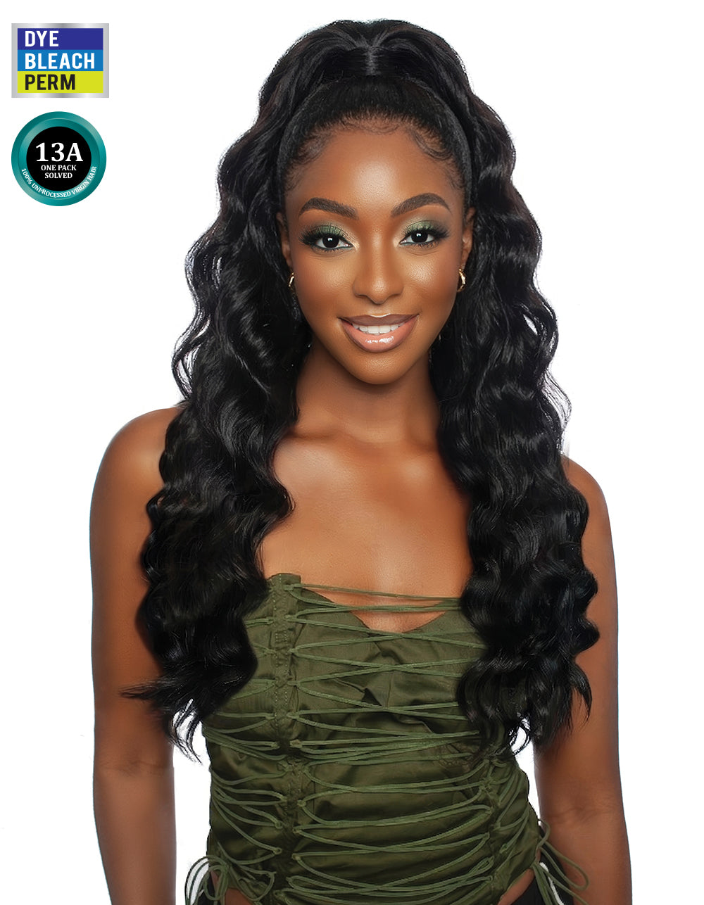 [Green Diamond]100% Unprocessed Virgin Remy Hair - (PGD301XXS-4XXL) BODY WAVE (3Pcs in 1 Pack)