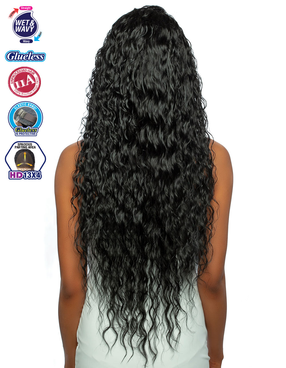 [TRILL]HD 13X4 EAR TO EAR LACE FRONT WIG TRE2167- Deep Wave 30"