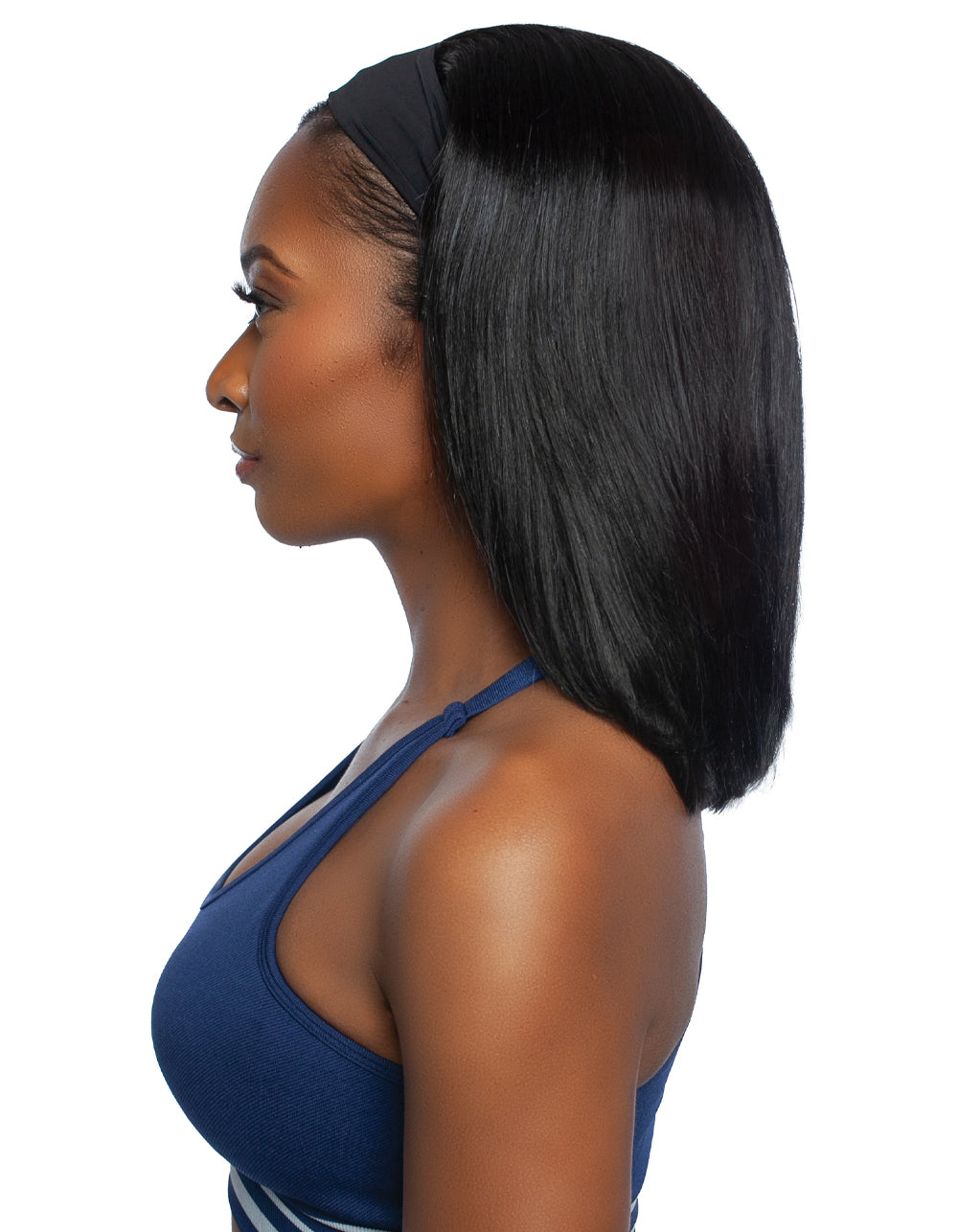 [TRILL] 100% Unprocessed Human Hair Glueless HeadBand Lace Wig- TRHB201 STRAIGHT HEADBAND 14"
