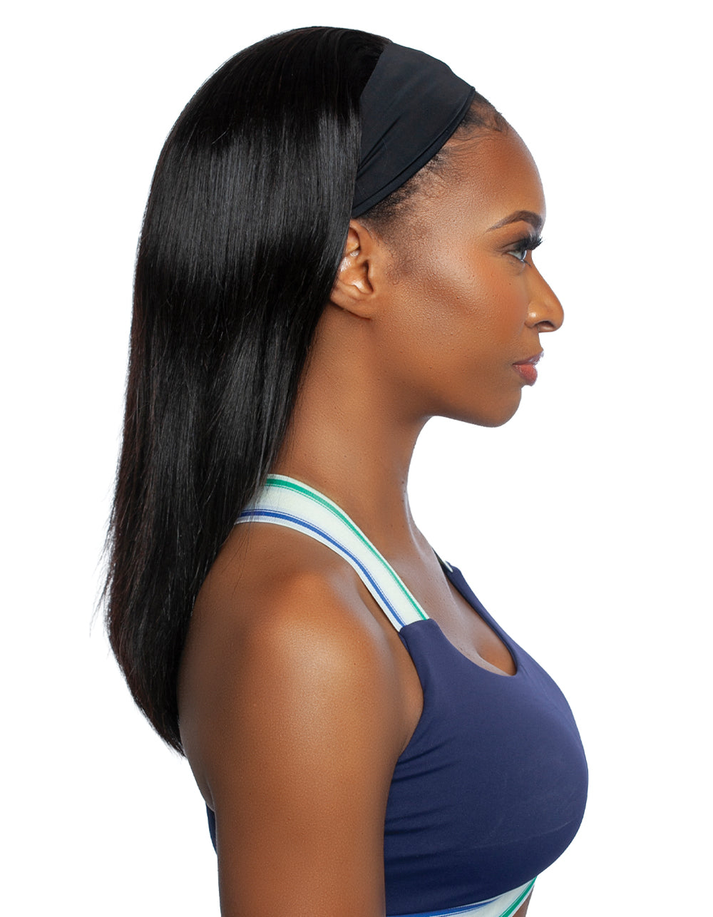 [TRILL] 100% Unprocessed Human Hair Glueless HeadBand Lace Wig- TRHB202 STRAIGHT HEADBAND 18"