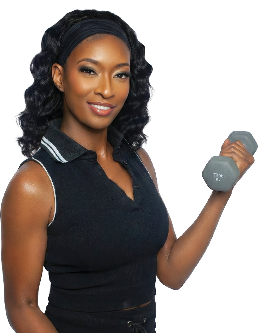 [TRILL] 100% Unprocessed Human Hair Glueless HeadBand Lace Wig- TRHB203 LOOSE DEEP HEADBAND 14"