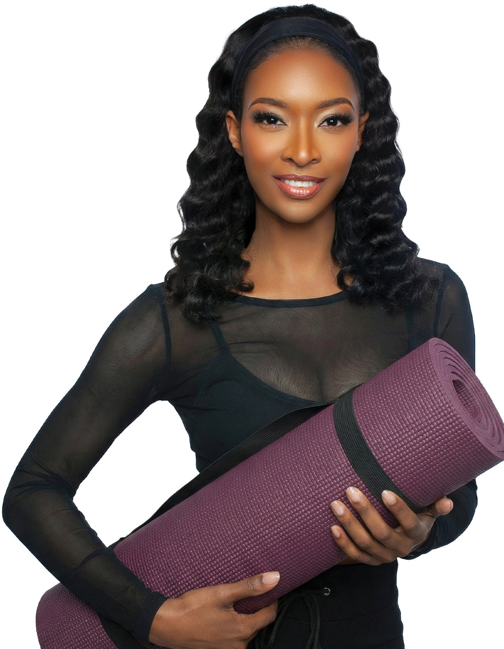 [TRILL] 100% Unprocessed Human Hair Glueless HeadBand Lace Wig- TRHB204 LOOSE DEEP HEADBAND 18"