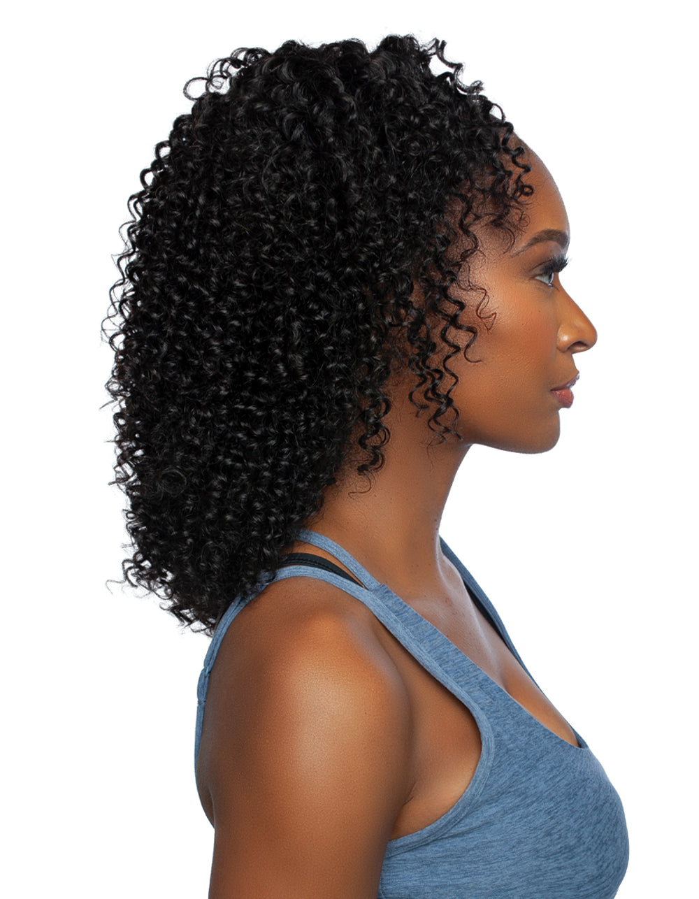[TRILL] 100% Unprocessed Human Hair Glueless HeadBand Lace Wig- TRHB206 SPANISH WAVE 18"