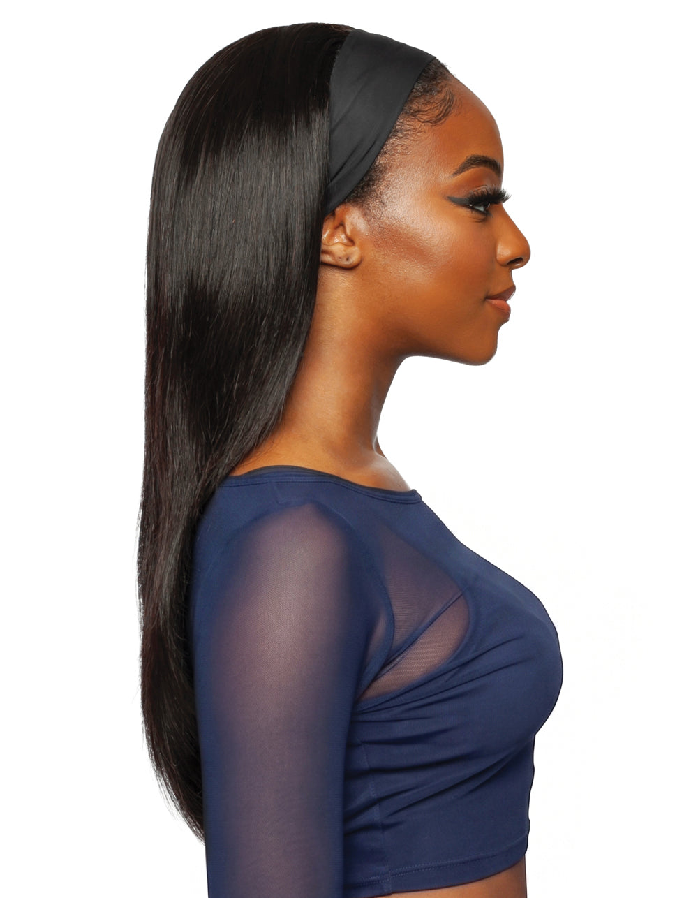 [TRILL] 100% Unprocessed Human Hair Glueless HeadBand Lace Wig- TRHB209 STRAIGHT HEADBAND 24"