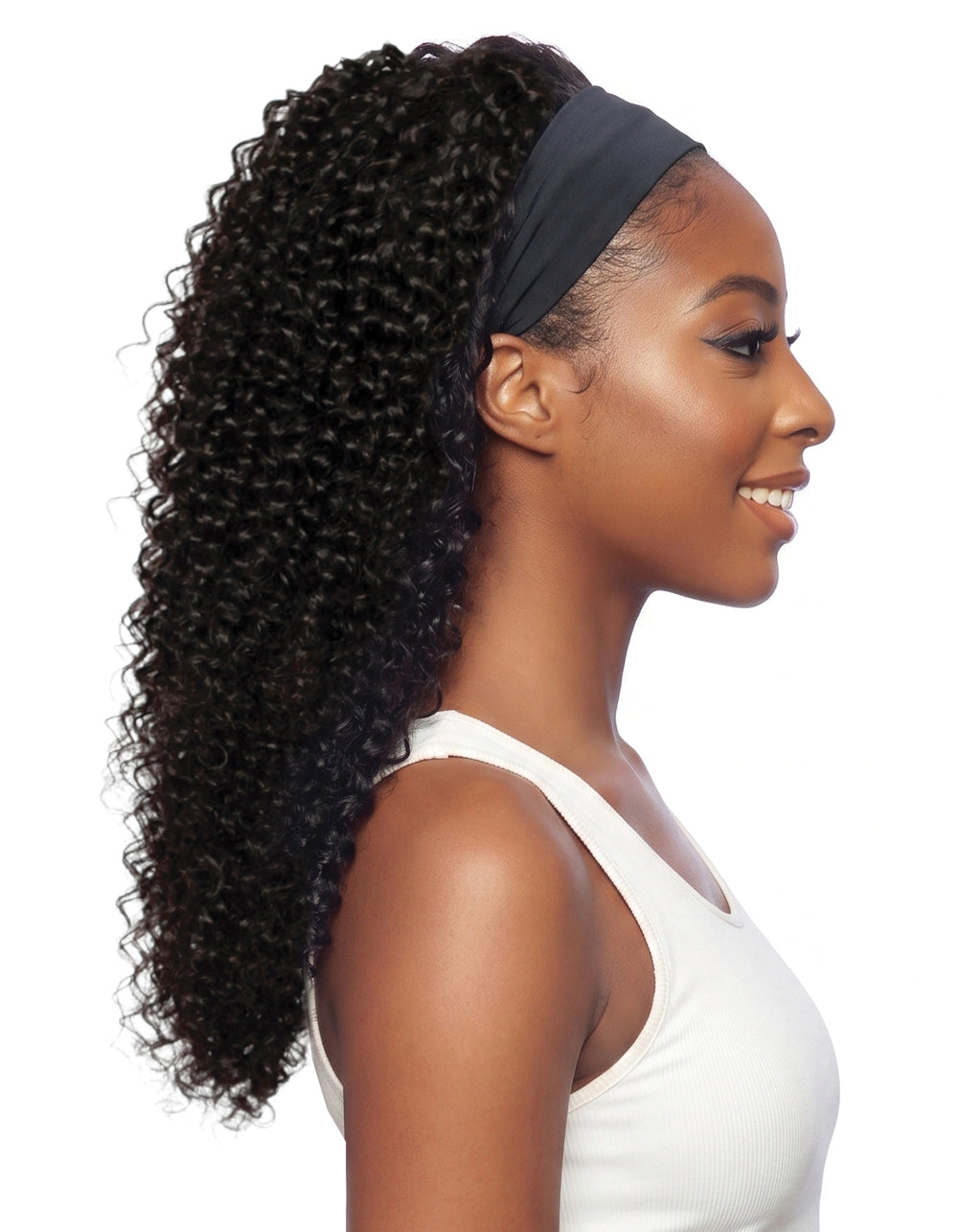 [TRILL] 100% Unprocessed Human Hair Glueless HeadBand Lace Wig- TRHB212 WATER WAVE 24"
