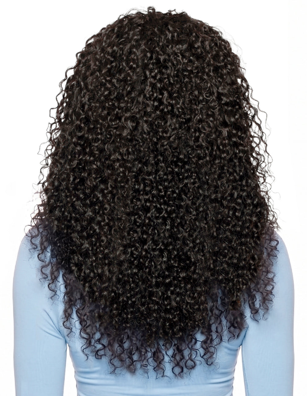 [TRILL] 100% Unprocessed Human Hair Glueless HeadBand Lace Wig- TRHB213 BURMESE CURL 24"
